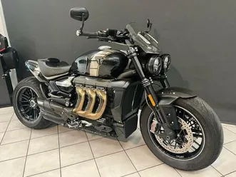 triumph rocket 3 tfc nr. 619 mit seitlichem kennzeichen