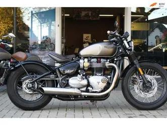 triumph bonneville bobber ,inruil mogelijk , nieuwstaat!