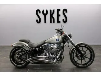 2016 harley-davidson fxsb softail breakout in billett silver