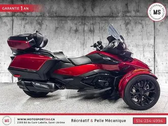 2021 can-am spyder rt limited se6 très propre ! aubaine !