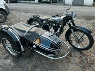 horex regina 350 typ 0 mit steib beiwagen