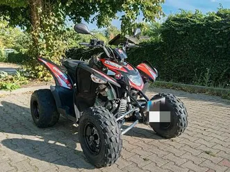 verkaufe quad aeon cobra 350 tüv bis 05.2027