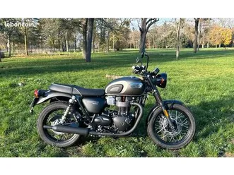 triumph t100 black abs - etat exceptionnel - 422 km