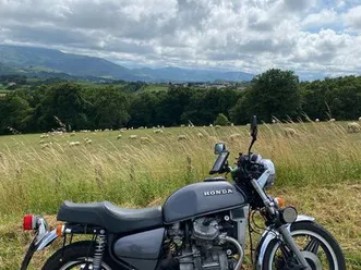 honda cx 400 (1982) – carte grise de collection – compatible permis a2