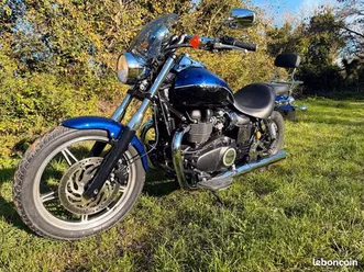 triumph speedmaster 865 efi - 2014 - 16 650 km + sacoches