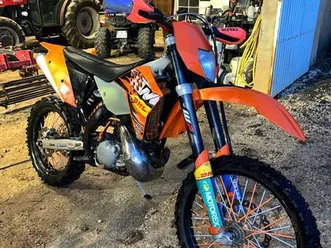 ktm 200 exc 2008 moteur refait à neuf / encore en rodage