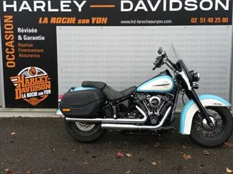 harley-davidson softail heritage 1745 classic 2017 1745 cm3 | moto custom | 43 113 km | bleu | 85000 mouilleron le captif