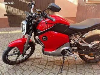 super soco ts 50 électrique – rouge – 1 460 km – 1 100 (prix fixe)
