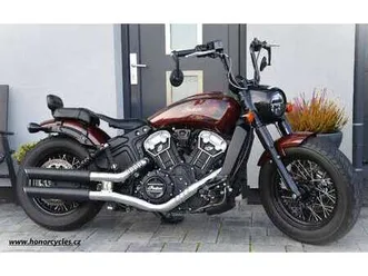 indian scout bobber twenty ohlins 1.majitel / cz původ