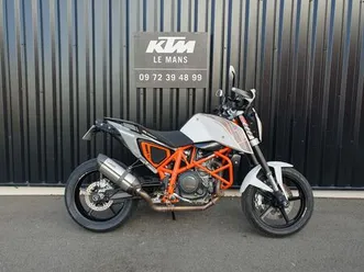 ktm 690 duke abs 2012 650 cm3 | moto roadster | 14 500 km | blanc | 72230 ruaudin