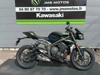 triumph street triple 765 rs 1er main revisee 2022 765 cm3 | moto roadster | 24 786 km | noir | 84000 avignon