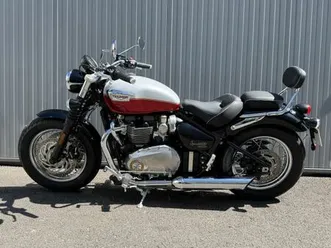 triumph bonneville speedmaster 1200 2025 1200 cm3 | moto custom | 1 334 km | blanc | 73490 la ravoire