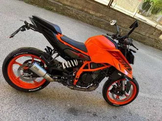 ktm 390 duke abs arancione
