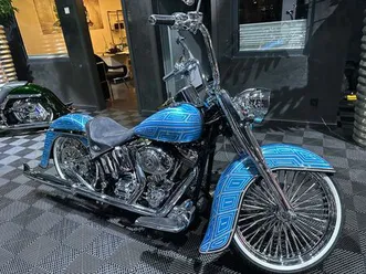 harley-davidson heritage softail chicano style