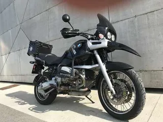 gs mit topcase und koffern