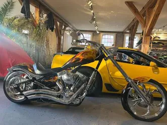 big dog k 9 real flames airbrush ,langabler,highnecker,ss chopper