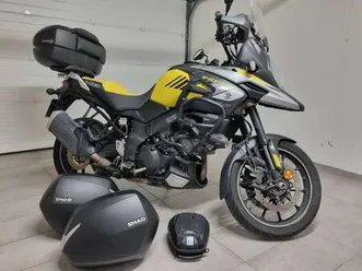 suzuki v-strom 1000 giallo