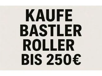 kaufe bastler roller