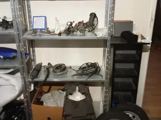 rest vom honda scv 100 lead als konvolut