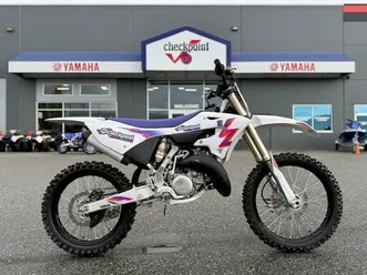 yamaha demo yz125 anniversary white 2024