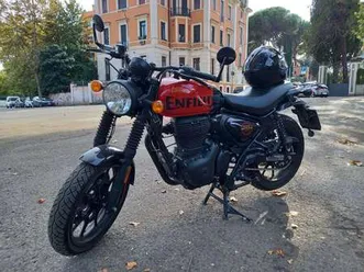 royal enfield hntr350 rebel red rosso