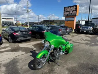 2009 harley-davidson flhx custom, wheels, stretched bags, many u