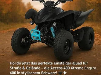 atv//quad//access xtreme enduro 400 schwarz