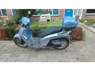 kymco people s blauw — scooters | kymco — marktplaats