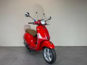 vespa primavera dragon rosso (glans rood) nieuw 0 km — scooters | vespa — marktplaats