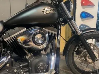 harley-davidson dyna street bob 1690 2016 1690 cm3 | moto custom | 36 408 km | noir | 13006 marseille 06