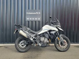 triumph tiger 900 gt 2020 900 cm3 | moto trail | 3 280 km | blanc | 72230 ruaudin