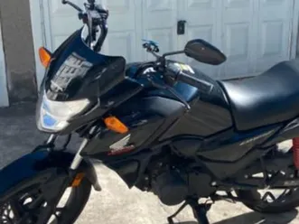 moto honda cb125f 2024 noire