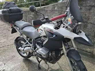 bmw r 1200 gs bianco