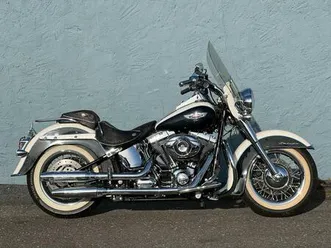 harley-davidson flstn softail deluxe *klappenauspuff*5hd1*1.hand