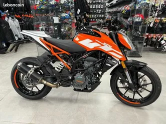 duke 125 - abs - année 2017 - orange - 27482 kms - ktm