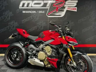 ducati streetfighter v4 s 2024 1103 cm3 | moto roadster | 21 300 km | rouge | 25770 franois