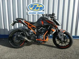 ktm 125 duke abs 2017 125 cm3 | moto roadster | 6 458 km | noir | 07100 annonay