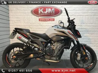 ktm 790 duke l, 2023/23, just 4,067 miles covered, dominator can, tail tidy