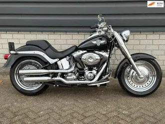 harley-davidson fat boy flstf softail jekyll & hyde abs (2011) zwart