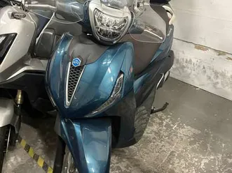 piaggio beverly 300 blu/azzurro
