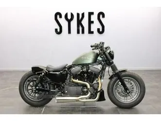 2019 custom harley-davidson xl1200x sportster forty-eight in green 48