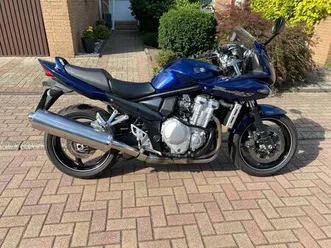 suzuki gsf 1250 motorrad blau