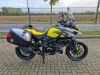 suzuki dl 1000 a v-strom koffer extras + helm