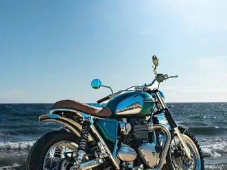 triumph bonneville t120 fcr ride n chrome 1200 cm3