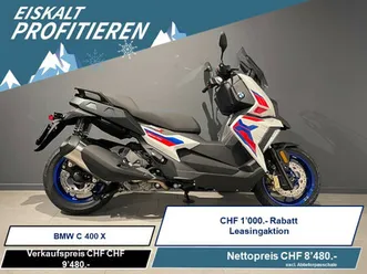 bmw c 400 x sport, scooter, moto neuve, chf 8'480.-