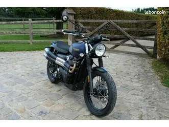 triumph street scrambler 900 gold line 2022