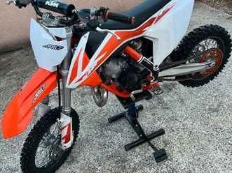 ktm 65 sx 2020 motocross enfant/jeune pilote – excellent état