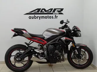 triumph street triple 765 r 2022 765 cm3 | moto roadster | 22 845 km | gris | 88800 vittel