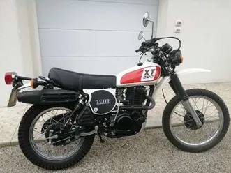 yamaha xt 500 bianco