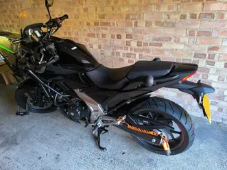 2025 honda nc750x black, ready for touring adventure.